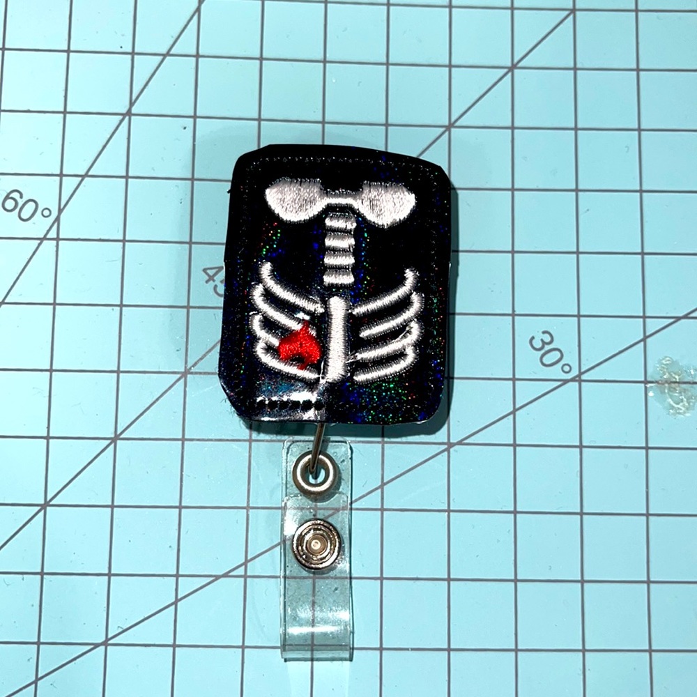 Cute x ray badge reel medical Badge Reel
